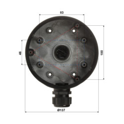 UCHWYT KAMERY STG-1280ZJ-DM21(BLACK) STG