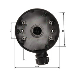 UCHWYT KAMERY STG-1280ZJ-DM46(BLACK) STG