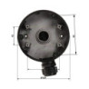 UCHWYT KAMERY STG-1280ZJ-DM46(BLACK) STG