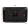 UCHWYT KAMERY STG-PFB203W(BLACK) STG