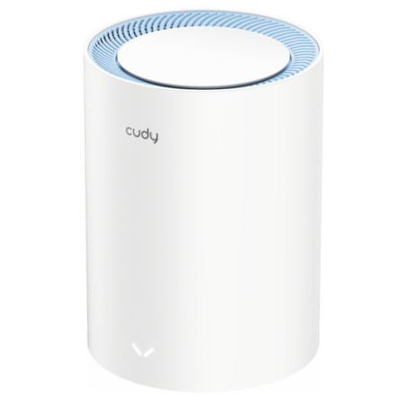 DOMOWY SYSTEM WI-FI MESH M1200(1-PACK) 2.4 GHz, 5 GHz, 300 Mb/s + 867 Mb/s CUDY