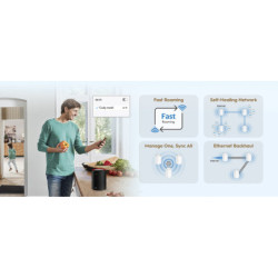 DOMOWY SYSTEM WI-FI MESH M3000(2-PACK) V2.0 Wi-Fi 6 2.4 GHz, 5 GHz, 574 Mb/s + 2402 Mb/s CUDY