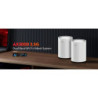 DOMOWY SYSTEM WI-FI MESH M3000(2-PACK) Wi-Fi 6 2.4 GHz, 5 GHz, 574 Mb/s + 2402 Mb/s CUDY