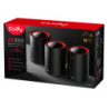 DOMOWY SYSTEM WI-FI MESH M3000(3-PACK)-BLACK Wi-Fi 6 2.4GHz, 5GHz, 574Mb/s + 2402Mb/s CUDY