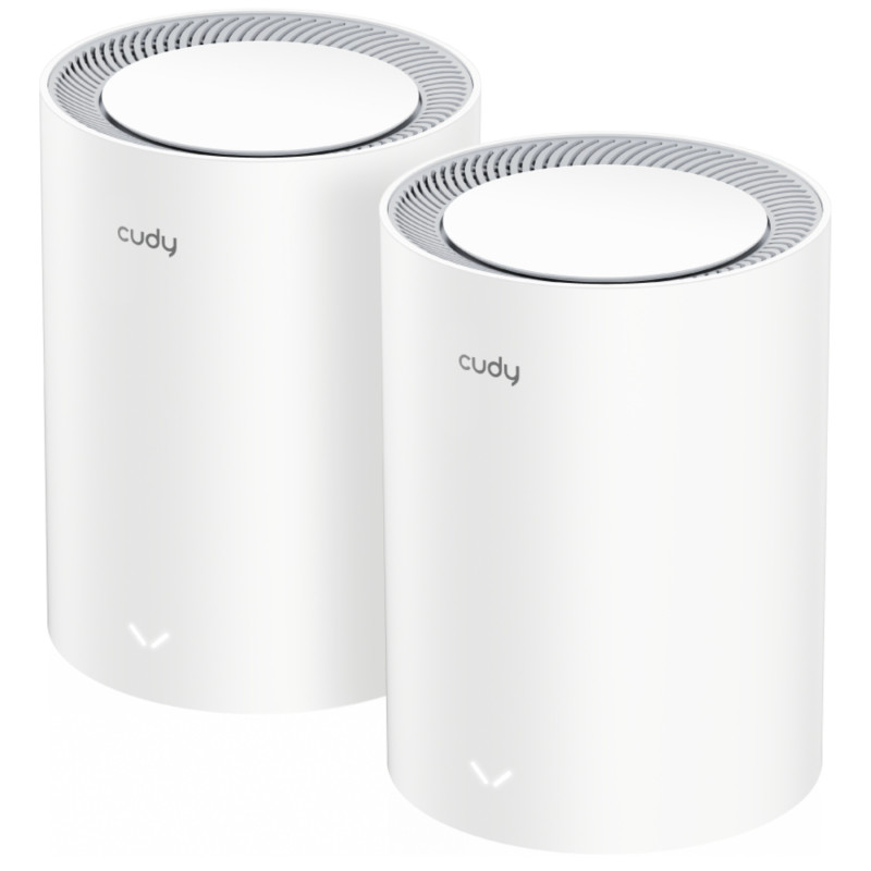 DOMOWY SYSTEM WI-FI MESH M3600(2-PACK) Wi-Fi 7 2.4GHz, 5GHz, 688Mb/s + 2880Mb/s CUDY
