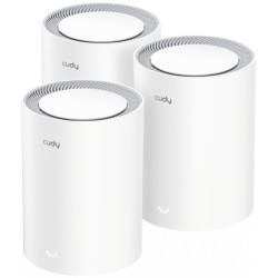 DOMOWY SYSTEM WI-FI MESH M3600(3-PACK) Wi-Fi 7 2.4GHz, 5GHz, 688Mb/s + 2880Mb/s CUDY