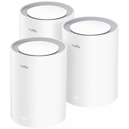 DOMOWY SYSTEM WI-FI MESH M3600(3-PACK) Wi-Fi 7 2.4GHz, 5GHz, 688Mb/s + 2880Mb/s CUDY