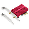 KARTA SIECIOWA WI-FI 6E PCIE WE4000 Bluetooth 5.3 2.4 GHz, 5 GHz, 6 GHz 574 Mb/s + 2402 Mb/s + 2402 Mb/s CUDY