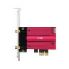 KARTA SIECIOWA WI-FI 6E PCIE WE4000 Bluetooth 5.3 2.4 GHz, 5 GHz, 6 GHz 574 Mb/s + 2402 Mb/s + 2402 Mb/s CUDY