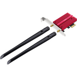 KARTA SIECIOWA WI-FI 7 PCIE WE9300 2.4GHz, 5GHz, 6GHz 688Mb/s + 2882Mb/s + 5760Mb/s Wi-Fi 7 CUDY
