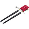 KARTA SIECIOWA WI-FI 7 PCIE WE9300 2.4GHz, 5GHz, 6GHz 688Mb/s + 2882Mb/s + 5760Mb/s Wi-Fi 7 CUDY