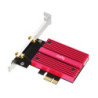 KARTA SIECIOWA WI-FI 7 PCIE WE9300S 2.4GHz, 5GHz, 6GHz 688Mb/s + 2882Mb/s + 5760Mb/s Wi-Fi 7 CUDY