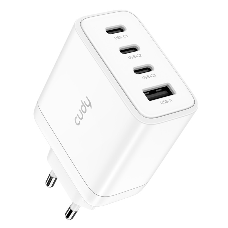 ŁADOWARKA SIECIOWA USB CH70_EU 65 W GaN CUDY