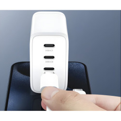 ŁADOWARKA SIECIOWA USB CH70_EU 65 W GaN CUDY