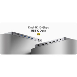 PODWÓJNA STACJA DOKUJĄCA CS700 2 X 4K UHD CUDY
