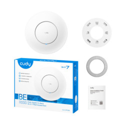 PUNKT DOSTĘPOWY AP11000 Wi-Fi 7 2.4GHz 5GHz 6GHz 688Mb/s + 4324Mb/s + 5765Mb/s CUDY