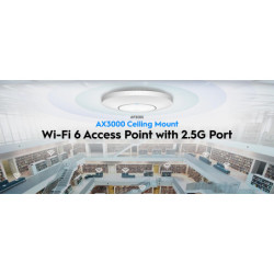 PUNKT DOSTĘPOWY AP3000 Wi-Fi 6 CUDY