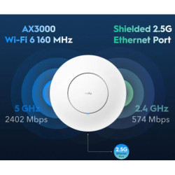 PUNKT DOSTĘPOWY AP3000_P Wi-Fi 6 CUDY