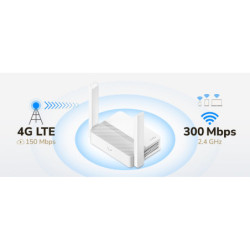 ROUTER 4G LTE LT300 2.4 GHz, 300 Mb/s CUDY