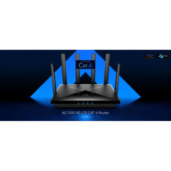 ROUTER 4G LTE LT700 2.4 GHz, 5 GHz LTE Cat. 6 300 Mb/s + 867 Mb/s CUDY