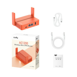 ROUTER VPN TR1200 Wi-Fi 2.4 GHz, 5 GHz CUDY