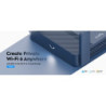 ROUTER VPN TR3000 Wi-Fi 6 2.4 GHz, 5 GHz 574 Mb/s + 2402 Mb/s CUDY