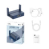 ROUTER VPN TR3000 Wi-Fi 6 2.4 GHz, 5 GHz 574 Mb/s + 2402 Mb/s CUDY