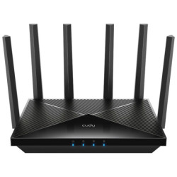 ROUTER WR11000 Wi-Fi 7 2.4 GHz, 5 GHz, 6 GHz 688 Mb/s + 4324 Mb/s + 5765 Mb/s CUDY