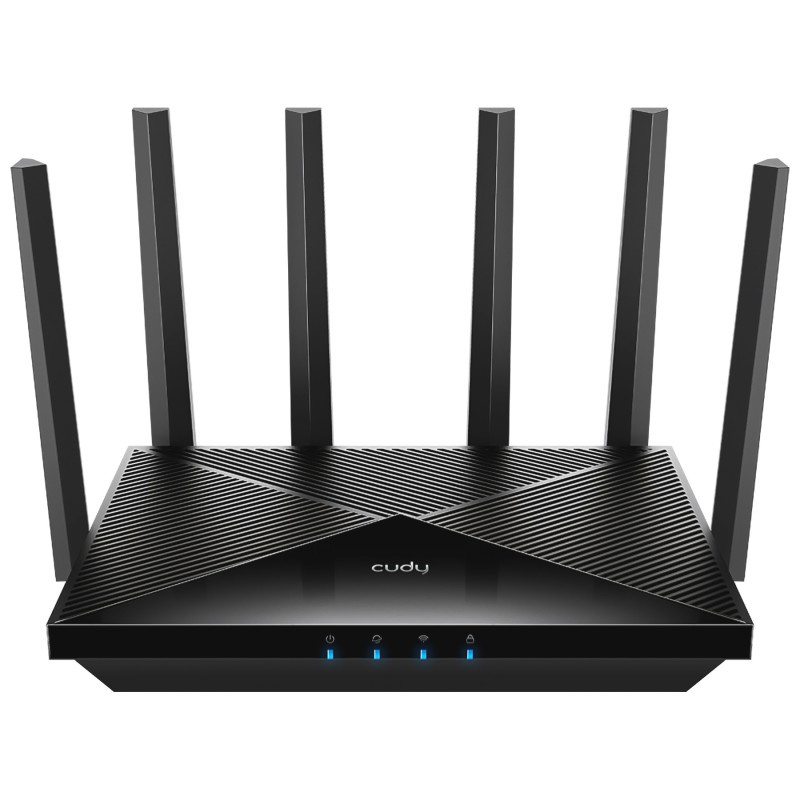 ROUTER WR11000 Wi-Fi 7 2.4 GHz, 5 GHz, 6 GHz 688 Mb/s + 4324 Mb/s + 5765 Mb/s CUDY