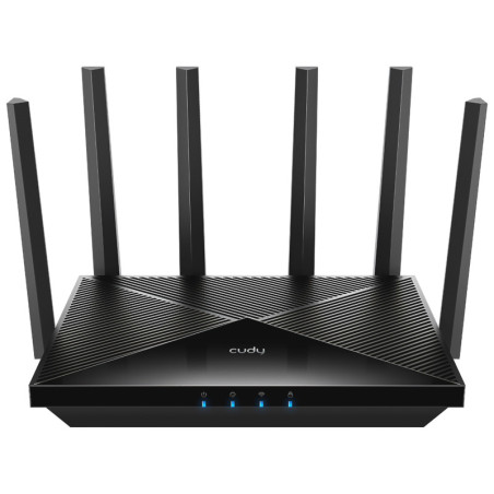 ROUTER WR11000 Wi-Fi 7 2.4 GHz, 5 GHz, 6 GHz 688 Mb/s + 4324 Mb/s + 5765 Mb/s CUDY