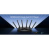 ROUTER WR11000 Wi-Fi 7 2.4 GHz, 5 GHz, 6 GHz 688 Mb/s + 4324 Mb/s + 5765 Mb/s CUDY