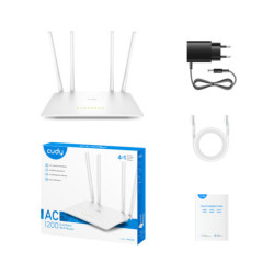 ROUTER WR1200 2.4 GHz, 5 GHz CUDY