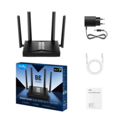 ROUTER WR3600 Wi-Fi 7 2.4 GHz, 5 GHz CUDY