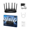 ROUTER WR6500 Wi-Fi 7 2.4 GHz, 5 GHz 688 Mb/s + 5765 Mb/s CUDY