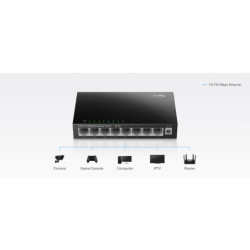 SWITCH   FS108 8-PORTOWY CUDY