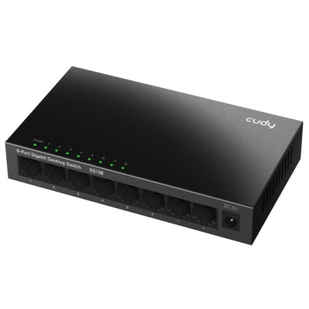 SWITCH   GS108 8-PORTOWY CUDY