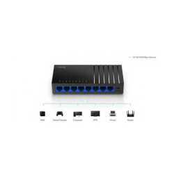 SWITCH   GS108D 8-PORTOWY CUDY