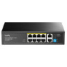 SWITCH POE FS1010PG 8-PORTOWY CUDY