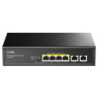 SWITCH POE GS1006P 4-PORTOWY CUDY
