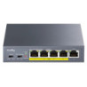 SWITCH POE GS105P 4-PORTOWY CUDY