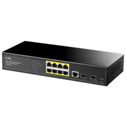SWITCH POE GS2008PS2 8-PORTOWY SFP CUDY