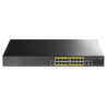 SWITCH POE GS2018PS2-200W 16-PORTOWY SFP CUDY