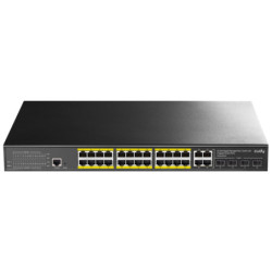 SWITCH POE GS2028PS4-300W 24-PORTOWY SFP CUDY