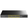 SWITCH POE GS2028PS4-300W 24-PORTOWY SFP CUDY