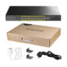 SWITCH POE GS2028PS4-300W 24-PORTOWY SFP CUDY