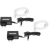 DOMOWY SYSTEM WI-FI RG-M18(2PACK) Wi-Fi 6, 2.4GHz, 5GHz, 547Mb/s + 1201Mb/s REYEE