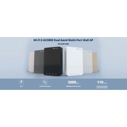 PUNKT DOSTĘPOWY RG-RAP1260 Wi-Fi 6, 2.4GHz, 5GHz 574Mb/s + 2402Mb/s REYEE