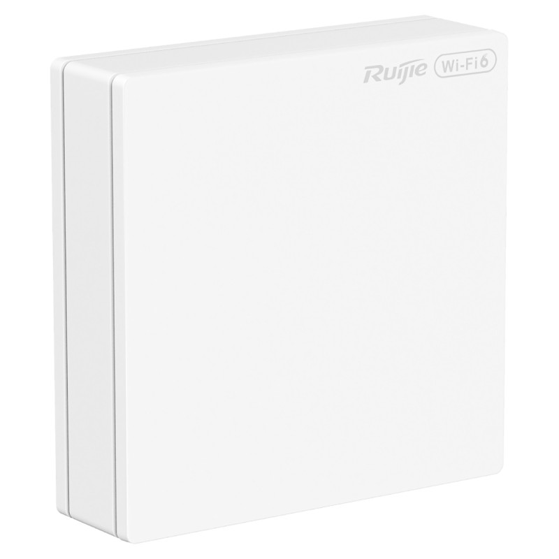 PUNKT DOSTĘPOWY RG-RAP62 WALL LITE Wi-Fi 6 2.4GHz 5GHz 573Mb/s + 2401Mb/s REYEE