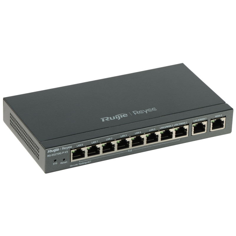 ROUTER RG-EG210G-P-V3 8 PoE REYEE