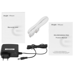 ROUTER RG-EW3200GXPRO Wi-Fi 6, 2.4GHz, 5GHz 800Mb/s + 2402Mb/s REYEE